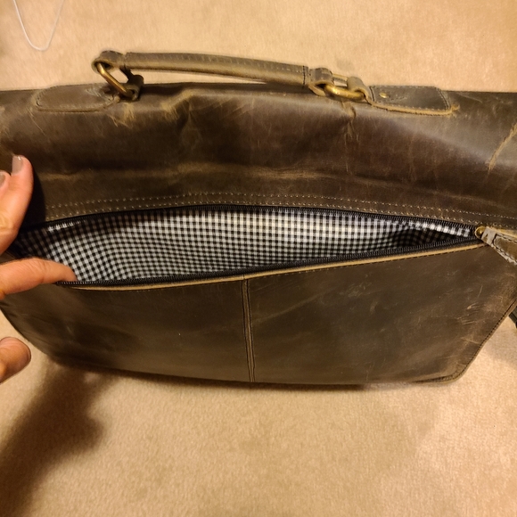 Men's Leather Bag - Picture 5 of 5